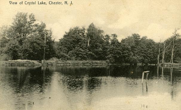 Crystal Lake, Black River, Chester, NJ ~ 1907